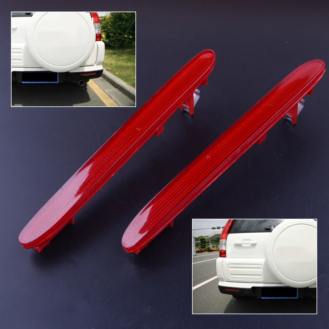 CITALL 1 Pair Rear Left & Right Reflector Light Bumper Face Bar Tail Brake Parking Warning Lamp For Honda CRV Element TSX
CITALL 1 Pair Rear Left & Right Reflector Light Bumper Face Bar Tail Brake Parking Warning Lamp For Honda CRV Element TSX