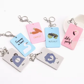 Acrylic Card Holder Credit Card Bus Card Case Hot Sale Cute Cartoon flamingo Duck Fox Design Key Holder Ring Bag Accessories
Acrylic Card Holder Credit Card Bus Card Case Hot Sale Cute Cartoon flamingo Duck Fox Design Key Holder Ring Bag Accessories