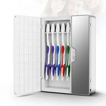 Intelligence Toothbrush Disinfector Ultraviolet Rays Plug-free Fully Automatic Sterilization High-grade Toothbrush Storage Frame
Intelligence Toothbrush Disinfector Ultraviolet Rays Plug-free Fully Automatic Sterilization High-grade Toothbrush Storage Frame