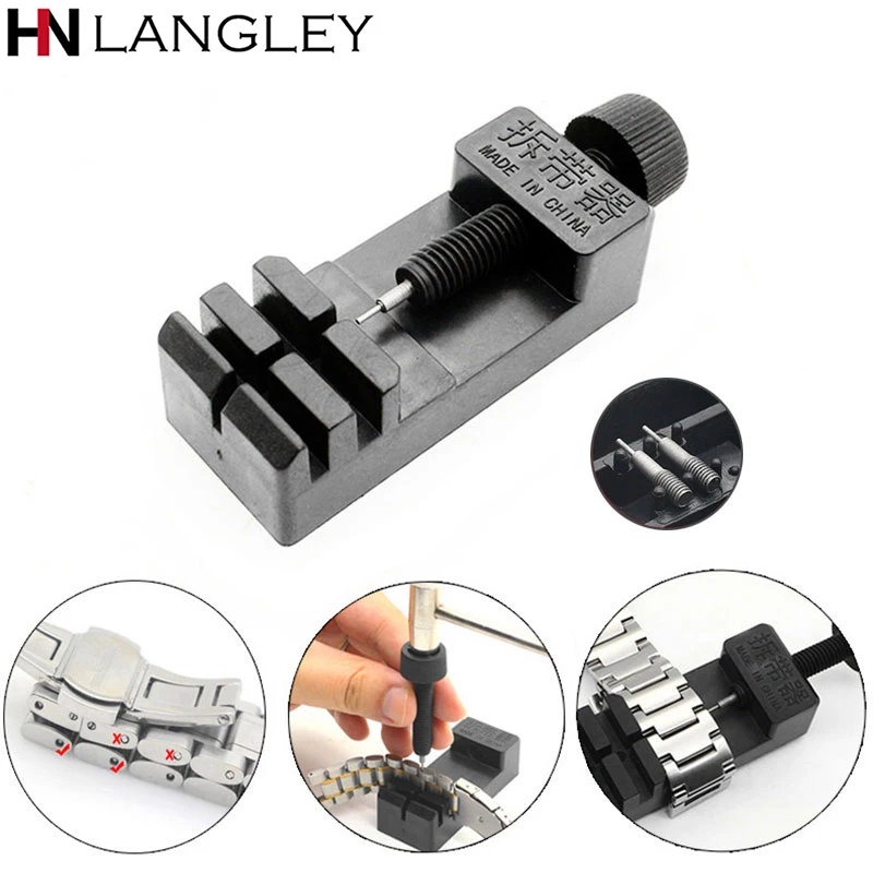 Portable Watch Band Link Remover Adjustable Tool Slit Strap Bracelet Chain Pin Adjuster Repair Tool
Portable Watch Band Link Remover Adjustable Tool Slit Strap Bracelet Chain Pin Adjuster Repair Tool