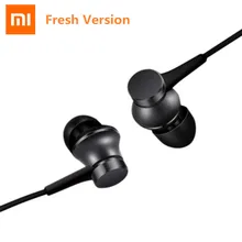 Original Mi Xiaomi Piston 3 Fresh Youth Version Earphone In-Ear 3.5mm Colorful Earphone With Mic Earphones Fresh Version(China)