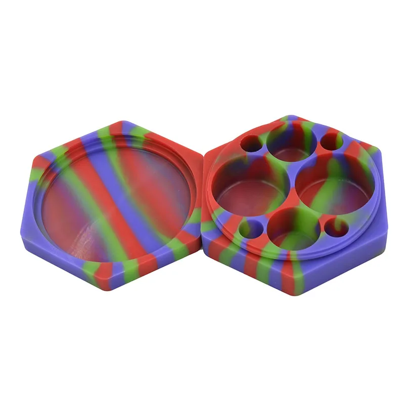 110ml Hexagon NonStick silicone wax container for hash slick oil concentrate butane oil Bho Dab wax jar storage containers
110ml Hexagon NonStick silicone wax container for hash slick oil concentrate butane oil Bho Dab wax jar storage containers