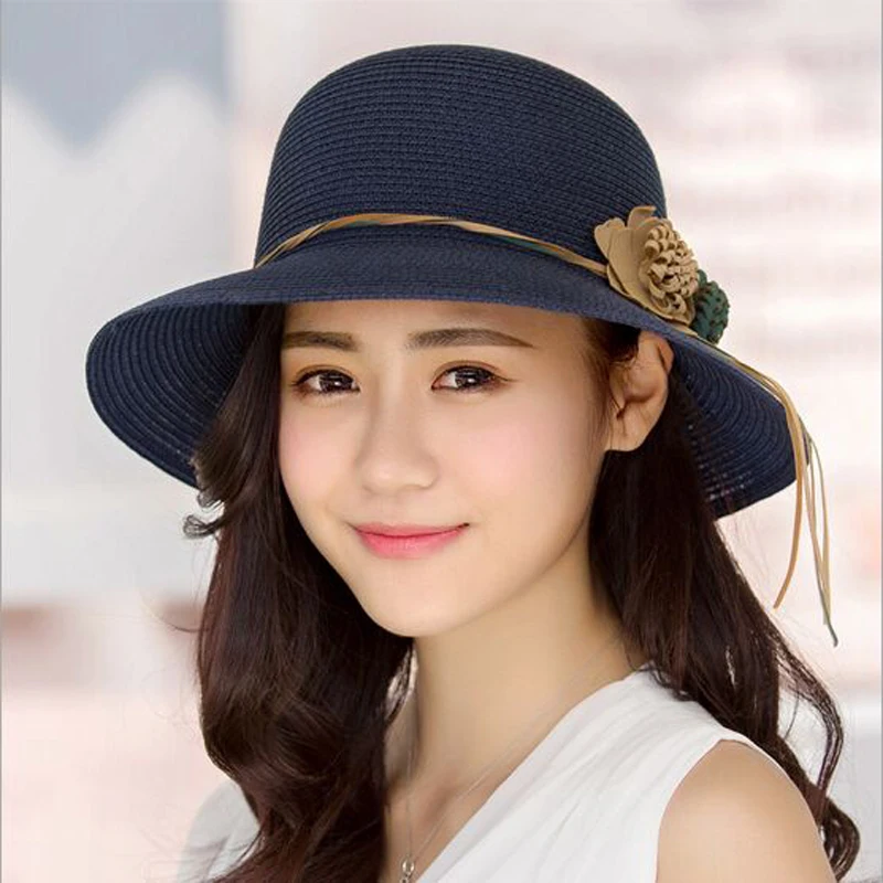 2017 New Style Flowers Fashion Straw Hats Summer Sun Beach Hat Chapeu Feminino Caps
2017 New Style Flowers Fashion Straw Hats Summer Sun Beach Hat Chapeu Feminino Caps