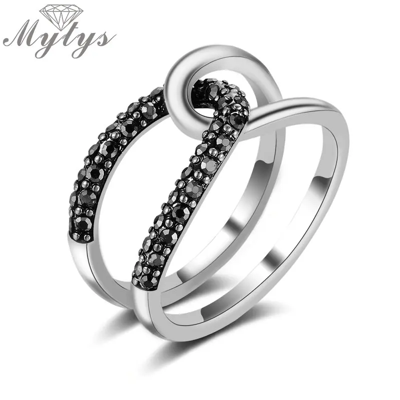 Mytys Double Layers Hollow intersect Ring for Women Simply Fashion Stacking Ring Accessories Fashion Retro Antique Ring R2132
Mytys Double Layers Hollow intersect Ring for Women Simply Fashion Stacking Ring Accessories Fashion Retro Antique Ring R2132