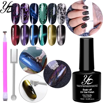 Yiday 1 set Soak Off Stronger Cat's Eye UV Gel Varnish Long Lasting Lacquer With Double Head Magnet Board or Flower Magnetic Pen
Yiday 1 set Soak Off Stronger Cat's Eye UV Gel Varnish Long Lasting Lacquer With Double Head Magnet Board or Flower Magnetic Pen