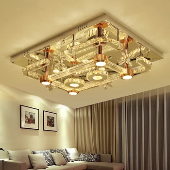 DOXA K9 Crystal Ceiling Lights For Living Lamparas De Techo Modern Ceiling Lamp LED Plafonnier Home Lighting Fixtures Lustre
DOXA K9 Crystal Ceiling Lights For Living Lamparas De Techo Modern Ceiling Lamp LED Plafonnier Home Lighting Fixtures Lustre
