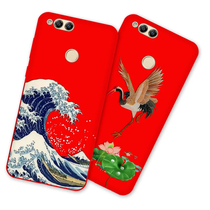 Geruide Huawei Honor 7X Honor7X 5.93" Case, Red Soft Silicone Cover For Huawei Honor 7 X Honor 7X LND-TL10 AL10 Phone Cases TPU
Geruide Huawei Honor 7X Honor7X 5.93" Case, Red Soft Silicone Cover For Huawei Honor 7 X Honor 7X LND-TL10 AL10 Phone Cases TPU