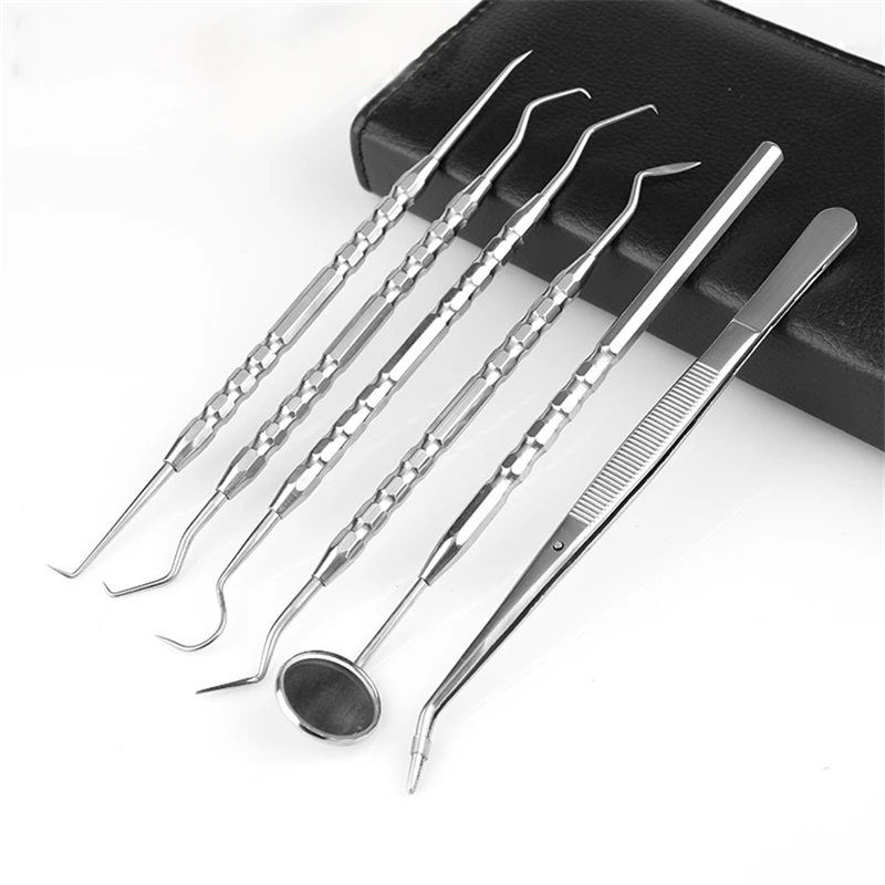 APINKGIRL 6Pcs Stainless Steel Surgical Wax Carving Dental Tools Dentist Teeth Clean Hygiene Explorer Probe Teeth Whitening Tool
APINKGIRL 6Pcs Stainless Steel Surgical Wax Carving Dental Tools Dentist Teeth Clean Hygiene Explorer Probe Teeth Whitening Tool