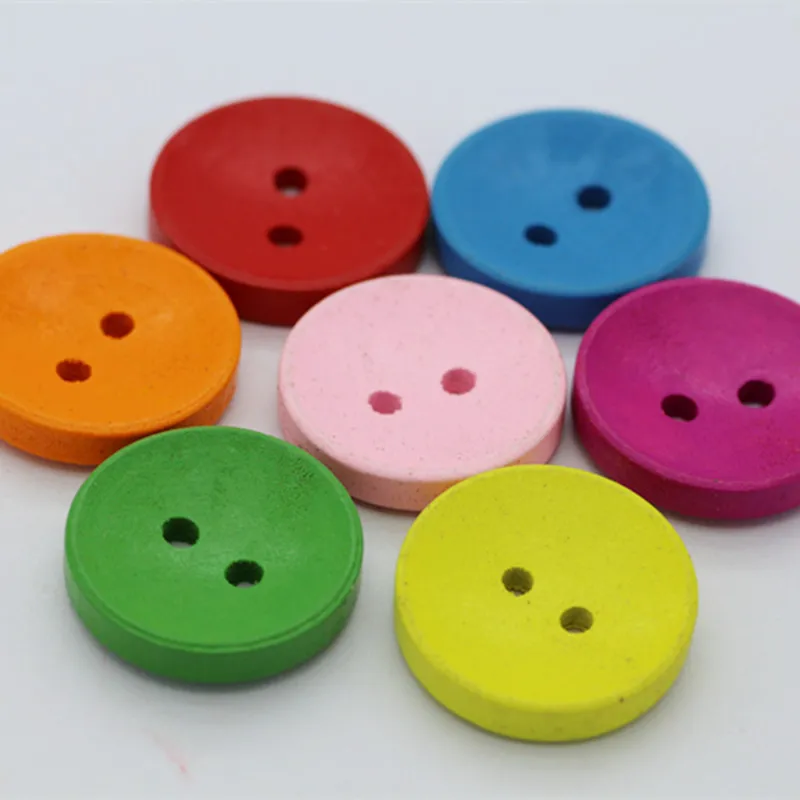 Mixed Colors Wooden Buttons 50pcs/bag Sewing Craft 2 Holes Decorative Wood Buttons Sewing DIY Materials Needlework Accessories
Mixed Colors Wooden Buttons 50pcs/bag Sewing Craft 2 Holes Decorative Wood Buttons Sewing DIY Materials Needlework Accessories