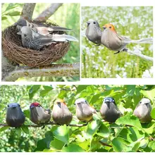 Cute Artificial Foam Birds Lawn Figurine Ornament Photo Prop Yard Garden Craft Decor with Clip Party Home Decor Garden Accessory
Cute Artificial Foam Birds Lawn Figurine Ornament Photo Prop Yard Garden Craft Decor with Clip Party Home Decor Garden Accessory