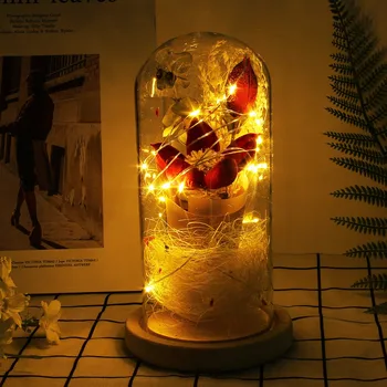 LED Night Light Beauty Lily Eternal Flower Battery Powered Red Flower String Light Desk Lamp Birthday Wedding Gift
LED Night Light Beauty Lily Eternal Flower Battery Powered Red Flower String Light Desk Lamp Birthday Wedding Gift