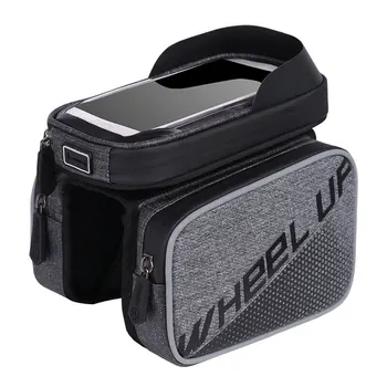 Wholesale Waterproof Touchscreen Phone Bag with Sun Visor Outdoor Cycling Handlebar Bike Bicycle Reflective Bags Key Card Holder
Wholesale Waterproof Touchscreen Phone Bag with Sun Visor Outdoor Cycling Handlebar Bike Bicycle Reflective Bags Key Card Holder