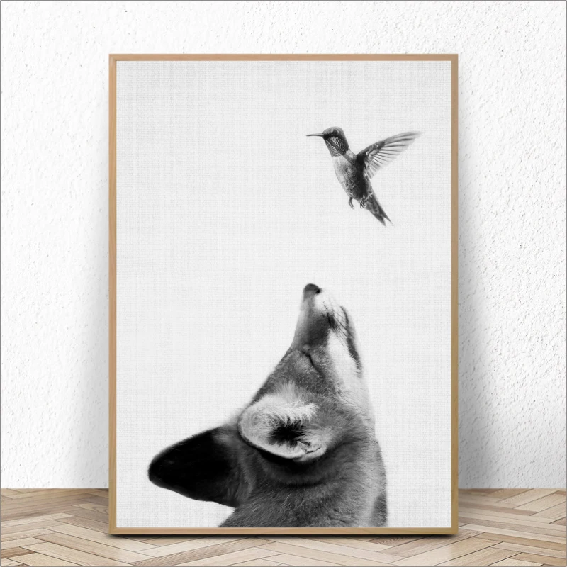 Forest Animal Fox With Bird Posters And Prints Wall Art Canvas Painting Wall Pictures Wilderness Home Decoration
Forest Animal Fox With Bird Posters And Prints Wall Art Canvas Painting Wall Pictures Wilderness Home Decoration