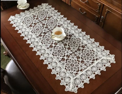 White flowers Elegant Embroidery Table Runner Pastoral Fabric Tea tablecloth, Luxury Table mat table Cover for decoration
White flowers Elegant Embroidery Table Runner Pastoral Fabric Tea tablecloth, Luxury Table mat table Cover for decoration