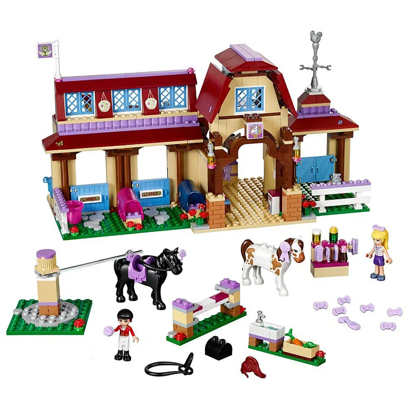 Legoings Friends For Girl Heartlake Riding Club Horse Stables Block Set Mia Stephanie Building Toy Compatible with
Legoings Friends For Girl Heartlake Riding Club Horse Stables Block Set Mia Stephanie Building Toy Compatible with