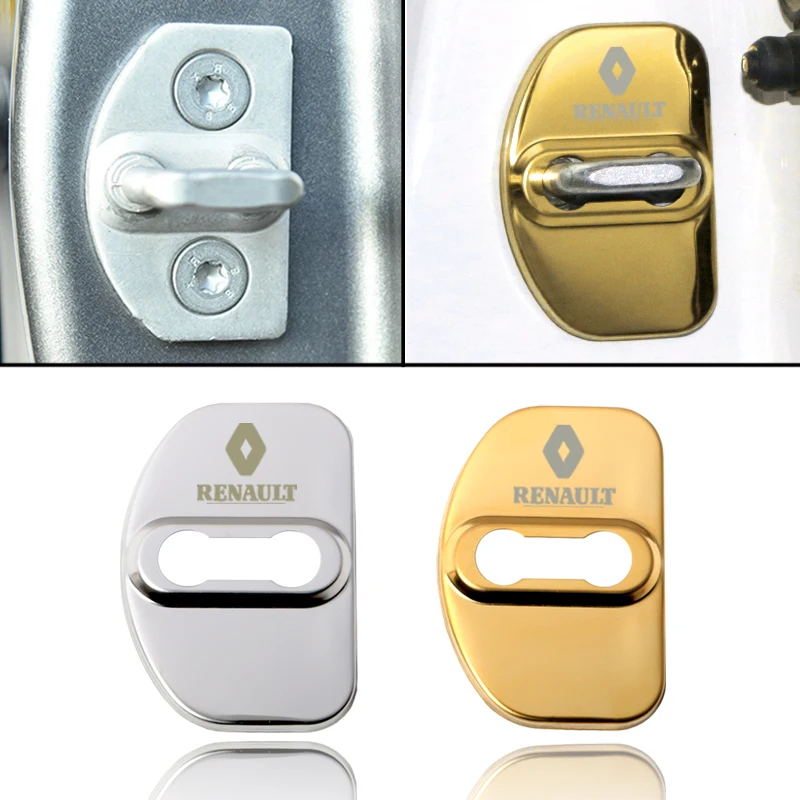 Stainless Steel Door Lock Buckle Protection Protective Cover trim for Renault megane 2 megane 3 scenic laguna 2 Car Accessories
Stainless Steel Door Lock Buckle Protection Protective Cover trim for Renault megane 2 megane 3 scenic laguna 2 Car Accessories
