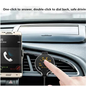 3.5MM AUX Car Bluetooth Handsfree FM Transmitter TF Car Audio LED MP3 Player Music Receiver 2.1A Dual USB Fast Charger Adapter
3.5MM AUX Car Bluetooth Handsfree FM Transmitter TF Car Audio LED MP3 Player Music Receiver 2.1A Dual USB Fast Charger Adapter