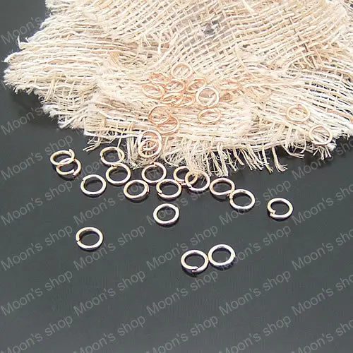 Wholesale Diameter 6mm Thickness 0.9mm Champagne Gold color Iron Jump Rings Diy Jewelry Findings 50g Roughly 450 pieces(JM3100)
Wholesale Diameter 6mm Thickness 0.9mm Champagne Gold color Iron Jump Rings Diy Jewelry Findings 50g Roughly 450 pieces(JM3100)