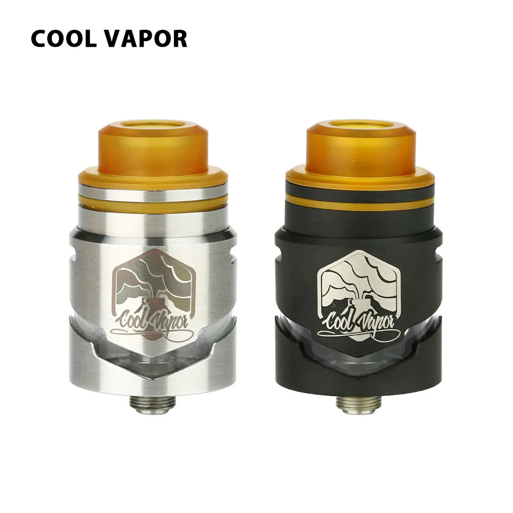 New Original Cool Vapor Cavalry RDTA 2.5ml Dual-coil Atomizer with Bottom Feeded Pin for Squonk MOD VS Dead Rabbit Ecig Atomizer
New Original Cool Vapor Cavalry RDTA 2.5ml Dual-coil Atomizer with Bottom Feeded Pin for Squonk MOD VS Dead Rabbit Ecig Atomizer