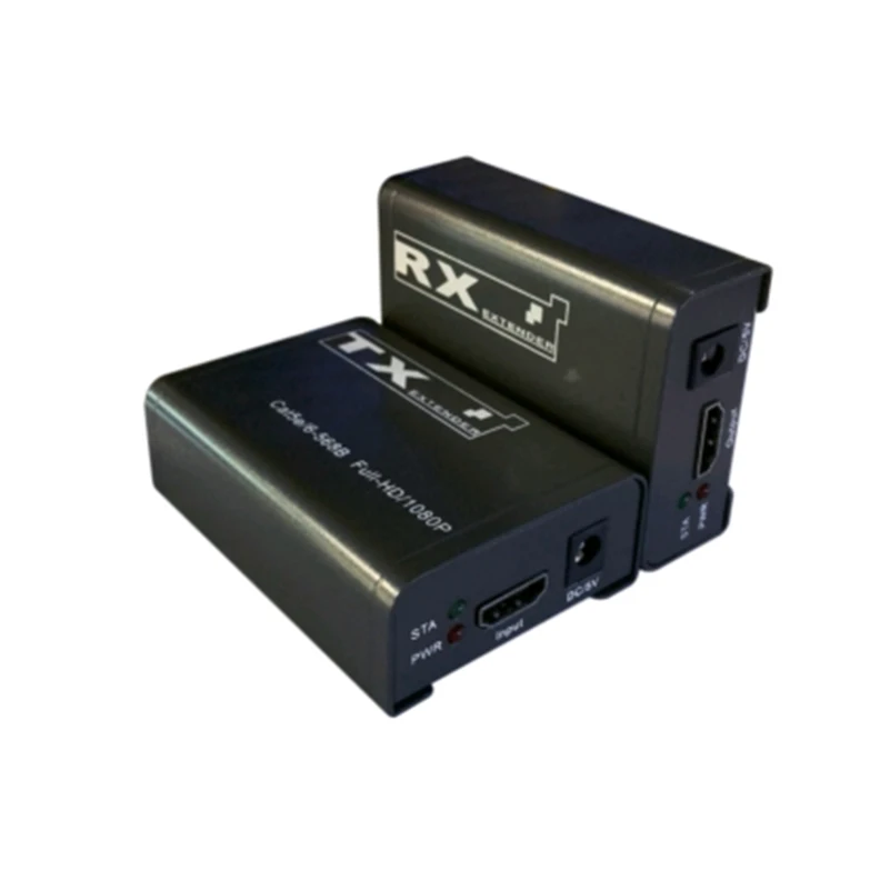 60M 1080P HDMI Extender on a single CAT6 for data center control room presentations and teaching as well as corporate sites
60M 1080P HDMI Extender on a single CAT6 for data center control room presentations and teaching as well as corporate sites
