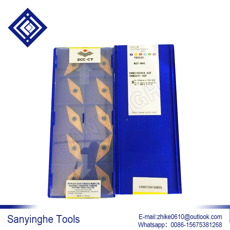 10 шт./лот VNMG160404-ADF YB9320 карбидные Токарные Вставки cnc для нержавеющей стали
10 шт./лот VNMG160404-ADF YB9320 карбидные Токарные Вставки cnc для нержавеющей стали