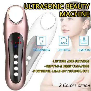 Electric Anti-aging Machine High Frequency Ultrasonic Facial Beauty Device Ionic Face Cleanser Wrinkle Removal Skin Lift Massage
Electric Anti-aging Machine High Frequency Ultrasonic Facial Beauty Device Ionic Face Cleanser Wrinkle Removal Skin Lift Massage