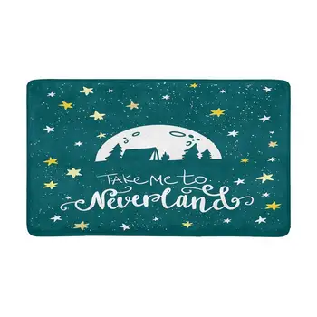 

Take Me To Neverland Travel and Adventure Indoor Entrance Doormat