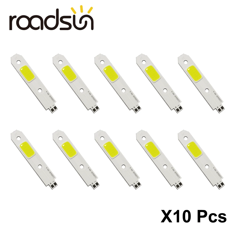 10PCS COB LED Strip for S2 Car Headlight Bulbs H1 H4 H7 HB3 HB4 880 H13 9004 9007 Auto Headlamp Light Source C6 COB Chip 6000K
10PCS COB LED Strip for S2 Car Headlight Bulbs H1 H4 H7 HB3 HB4 880 H13 9004 9007 Auto Headlamp Light Source C6 COB Chip 6000K