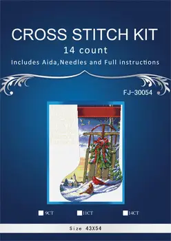 oneroom Snow birds christmas sock Embroidery Crafts Needlework 14CT Unprinted Arts Cross Stitch Kits DMC DIY Quality 5
oneroom Snow birds christmas sock Embroidery Crafts Needlework 14CT Unprinted Arts Cross Stitch Kits DMC DIY Quality 5