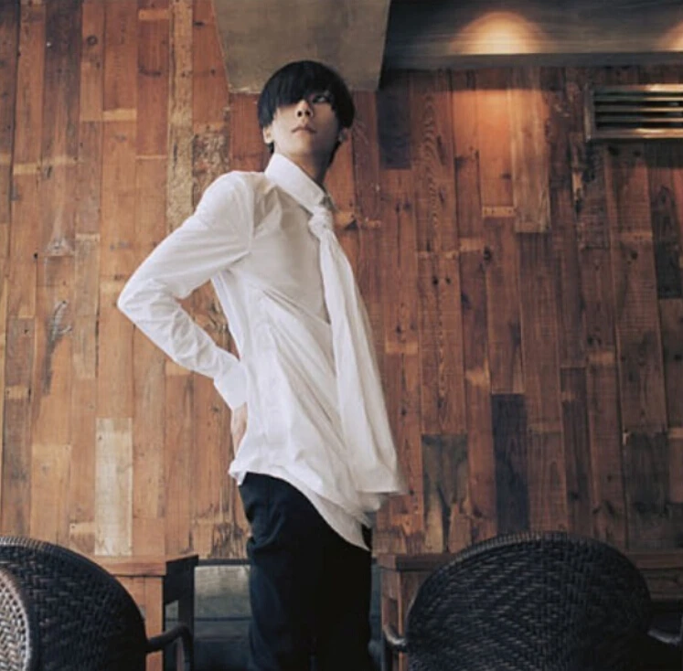 S-XXXL Aesthetic fashion british style unisex scarf long-sleeve shirt vintage white shirt male men's stage singer costumes
S-XXXL Aesthetic fashion british style unisex scarf long-sleeve shirt vintage white shirt male men's stage singer costumes