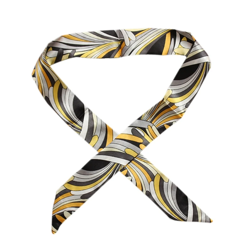 Women Ladies Headband Silk Scarf Fashion Scarf Hair Bags Handle Decoration Tie Multifunction Hand Ribbon Scarf 100X4CM
Women Ladies Headband Silk Scarf Fashion Scarf Hair Bags Handle Decoration Tie Multifunction Hand Ribbon Scarf 100X4CM