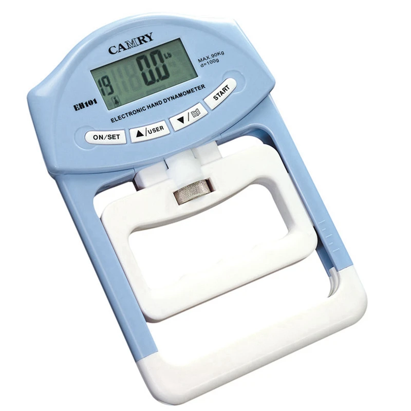 Digital LCD Dynamometer Hand Grip Power Measurement Strength Meter Mucle Developer for Body Building Gym Exercises 90kg/198Ib
Digital LCD Dynamometer Hand Grip Power Measurement Strength Meter Mucle Developer for Body Building Gym Exercises 90kg/198Ib