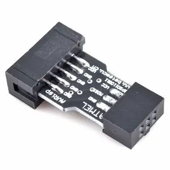2pcs 10Pin To 6Pin Adapter Board For AVRISP MKII USBASP STK500 Standard 10 Pin Turn 6 Pin Converter DIY Electronic Kit
2pcs 10Pin To 6Pin Adapter Board For AVRISP MKII USBASP STK500 Standard 10 Pin Turn 6 Pin Converter DIY Electronic Kit