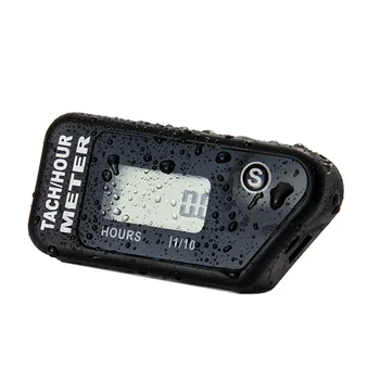 Digital Hour Meter Tachometer for Outboard Motor Lawn Mower Motocross motorcycle marine chainsaw pit bike HM016R
Digital Hour Meter Tachometer for Outboard Motor Lawn Mower Motocross motorcycle marine chainsaw pit bike HM016R