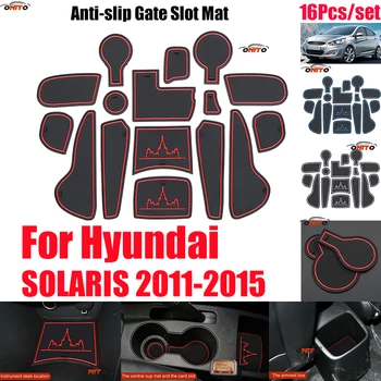 Car Interior Door Groove Pad Non-slip Gate Slot Mat Cushion Covers Auto Accessorie for Hyundai SOLARIS 2011-2015 16PCS/SET
Car Interior Door Groove Pad Non-slip Gate Slot Mat Cushion Covers Auto Accessorie for Hyundai SOLARIS 2011-2015 16PCS/SET