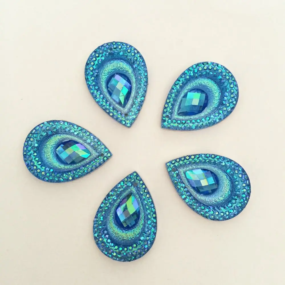 Resin 50pcs 18*25mm AB Peacock Eye Teardrop Flatback Rhinestone Wedding/ Sewing 2 Hole Diy Craft C666*5
Resin 50pcs 18*25mm AB Peacock Eye Teardrop Flatback Rhinestone Wedding/ Sewing 2 Hole Diy Craft C666*5