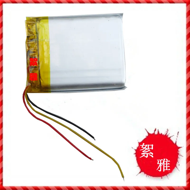 3.7v li po li-ion batteries lithium polymer battery 3 7 v lipo ion rechargeable lithium-ion for DVR LH950 LH980N HDX7 603443 | Электроника