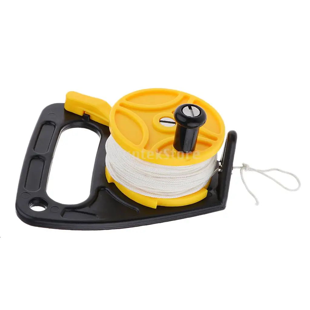 Heavy Duty SMB Reel Dive Wreck Underwater Scuba Diving Dive Reel 150ft Line with Thumb Stopper