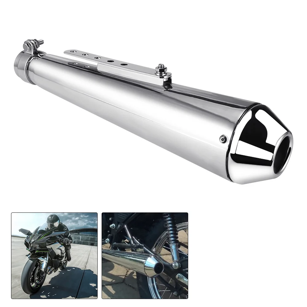 NEW Universal Megaphone Removable Silencer Racer Wide Mouth Motorcycle Muffler Exhaust Pipe For Sportster Hardware Accessories
NEW Universal Megaphone Removable Silencer Racer Wide Mouth Motorcycle Muffler Exhaust Pipe For Sportster Hardware Accessories