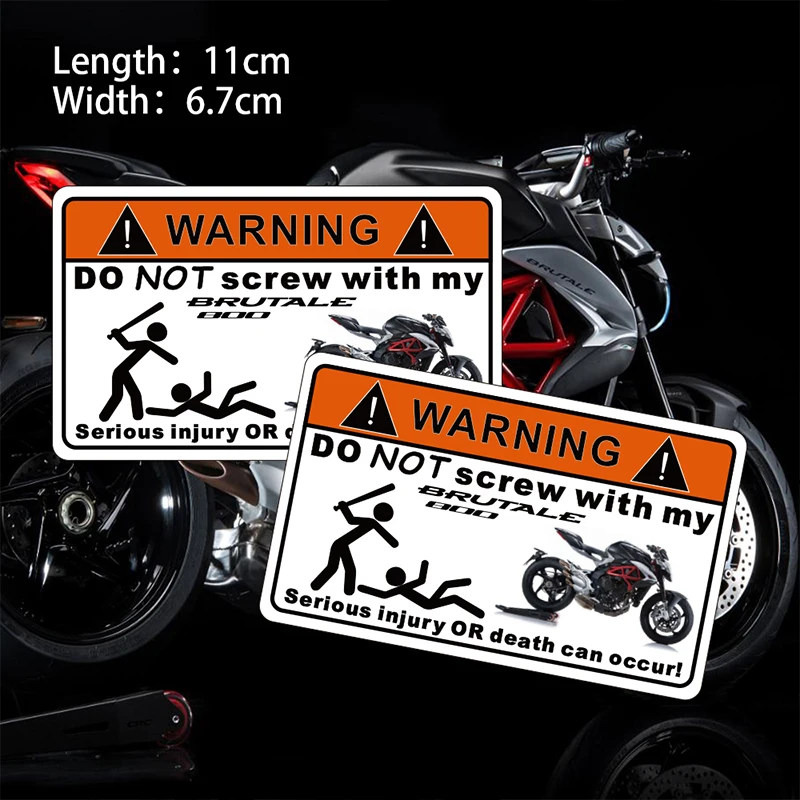 KODASKIN Warning Signs Stickers Decals Sheet Labels for MV Agusta Brutale 800 Dragster
KODASKIN Warning Signs Stickers Decals Sheet Labels for MV Agusta Brutale 800 Dragster