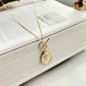 925 Sterling Silver Original Figure Lady Queen Coin Pendant Necklace Gold Fashion Chokers Necklace For Women 2018 Fine Jewelry
925 Sterling Silver Original Figure Lady Queen Coin Pendant Necklace Gold Fashion Chokers Necklace For Women 2018 Fine Jewelry