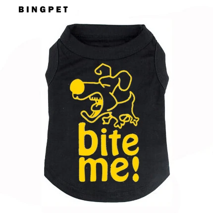 Personalized Printed Pet Puppy Dog Shirt Tank Tee Top for Summer + Bite Me! Printed + Free Shipping
Personalized Printed Pet Puppy Dog Shirt Tank Tee Top for Summer + Bite Me! Printed + Free Shipping