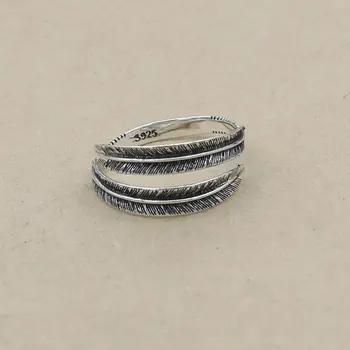 Takahashi Goro Handmade Retro Thai Silver S925 Sterling Silver Jewelry Fashion Tail Ring Men And Women Feather Ring Open Ended
Takahashi Goro Handmade Retro Thai Silver S925 Sterling Silver Jewelry Fashion Tail Ring Men And Women Feather Ring Open Ended