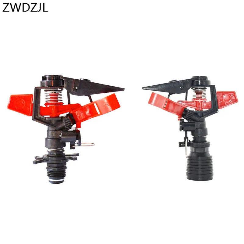 Irrigation male 1/2 Rotate Rocker Water Sprinkler Spray Nozzle 3/4 Female 360-degree adjustable rotating sprinkler 1pcs
Irrigation male 1/2 Rotate Rocker Water Sprinkler Spray Nozzle 3/4 Female 360-degree adjustable rotating sprinkler 1pcs