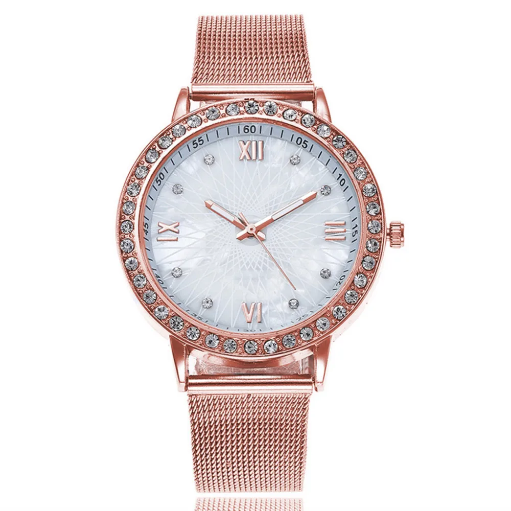 Women's Luxury Watches Elegant Ladies Stainless Steel Wristwatch Female Analog Clock Quartz Round Watches Relogio Feminino M5
Women's Luxury Watches Elegant Ladies Stainless Steel Wristwatch Female Analog Clock Quartz Round Watches Relogio Feminino M5