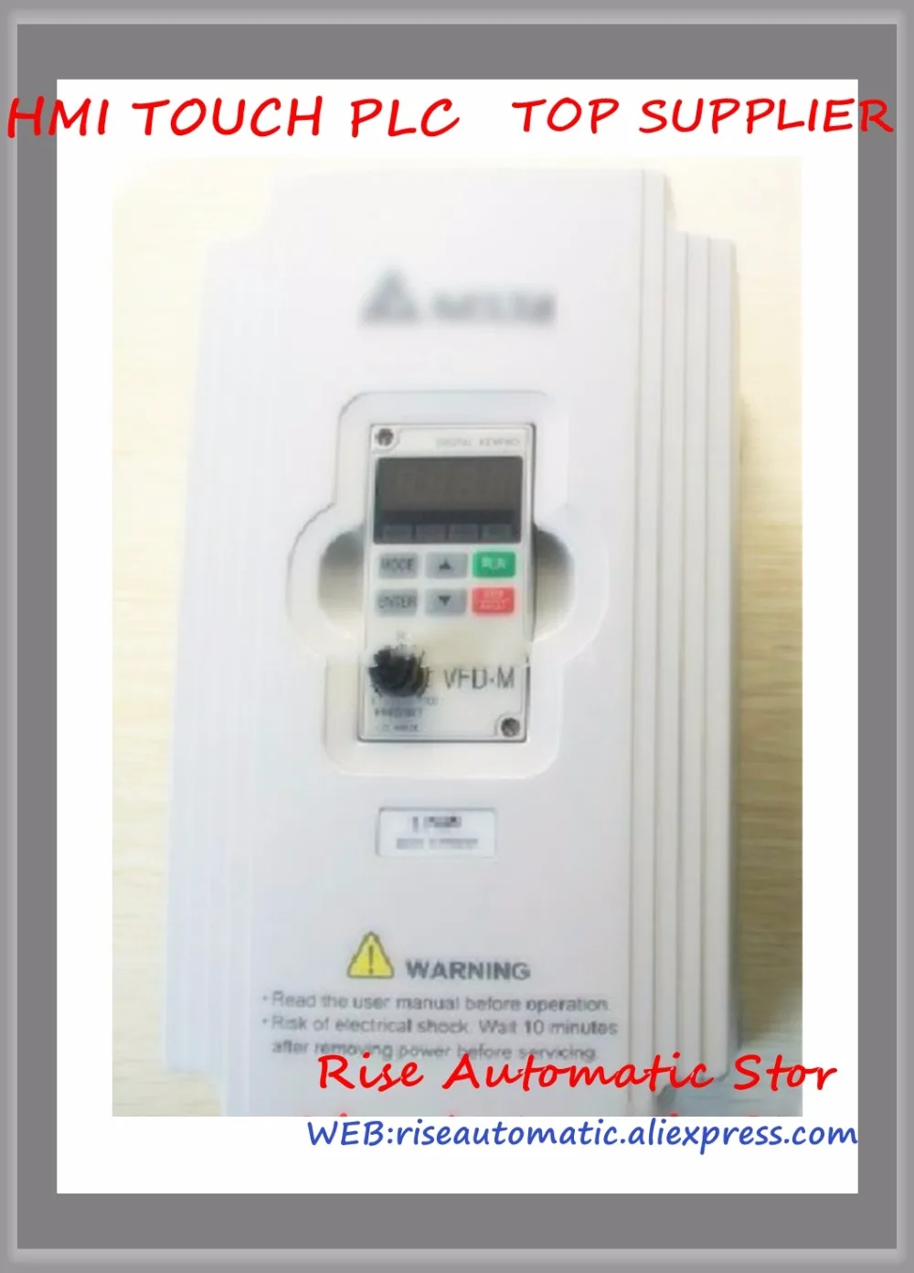 VFD-M Inverter AC Motor Drive VFD004M21A-A 1 Phase 220V 400W 0.5HP 2.5A 400HZ New
VFD-M Inverter AC Motor Drive VFD004M21A-A 1 Phase 220V 400W 0.5HP 2.5A 400HZ New
