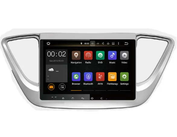 Octa Core 9 inch Android 8.0 7.1 Car Radio DVD player GPS for Hyundai Verna 2016- 4GB RAM Bluetooth 32GB ROM
Octa Core 9 inch Android 8.0 7.1 Car Radio DVD player GPS for Hyundai Verna 2016- 4GB RAM Bluetooth 32GB ROM