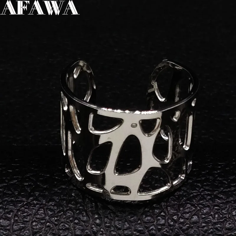 2019 Stainless Steel Rings for Women Silver Color Geometry Rings Jewelry anillos de acero inoxidable para las mujeres R612240
2019 Stainless Steel Rings for Women Silver Color Geometry Rings Jewelry anillos de acero inoxidable para las mujeres R612240