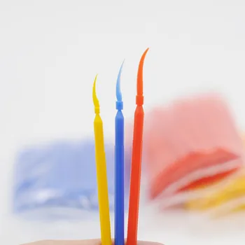 Dental Orthodontic Material 100Pcs Dentistry Clinic Plastic Wedge with Handle 
Dental Orthodontic Material 100Pcs Dentistry Clinic Plastic Wedge with Handle