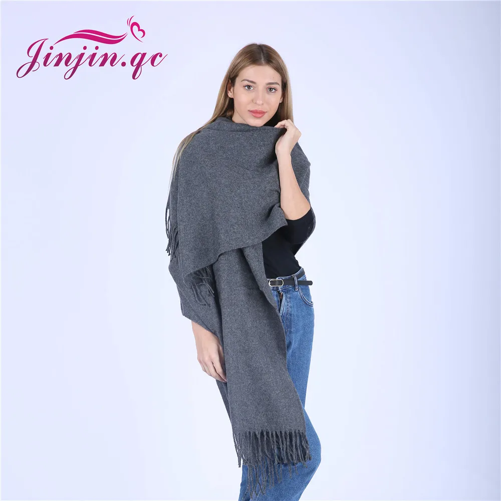 Jinjin.QC 2019 Fashion Warm Scarf Winter Women Cashmere Scarves and Shawls Solid Quality Tassel Wraps Dark Gray Red Black Colors
Jinjin.QC 2019 Fashion Warm Scarf Winter Women Cashmere Scarves and Shawls Solid Quality Tassel Wraps Dark Gray Red Black Colors